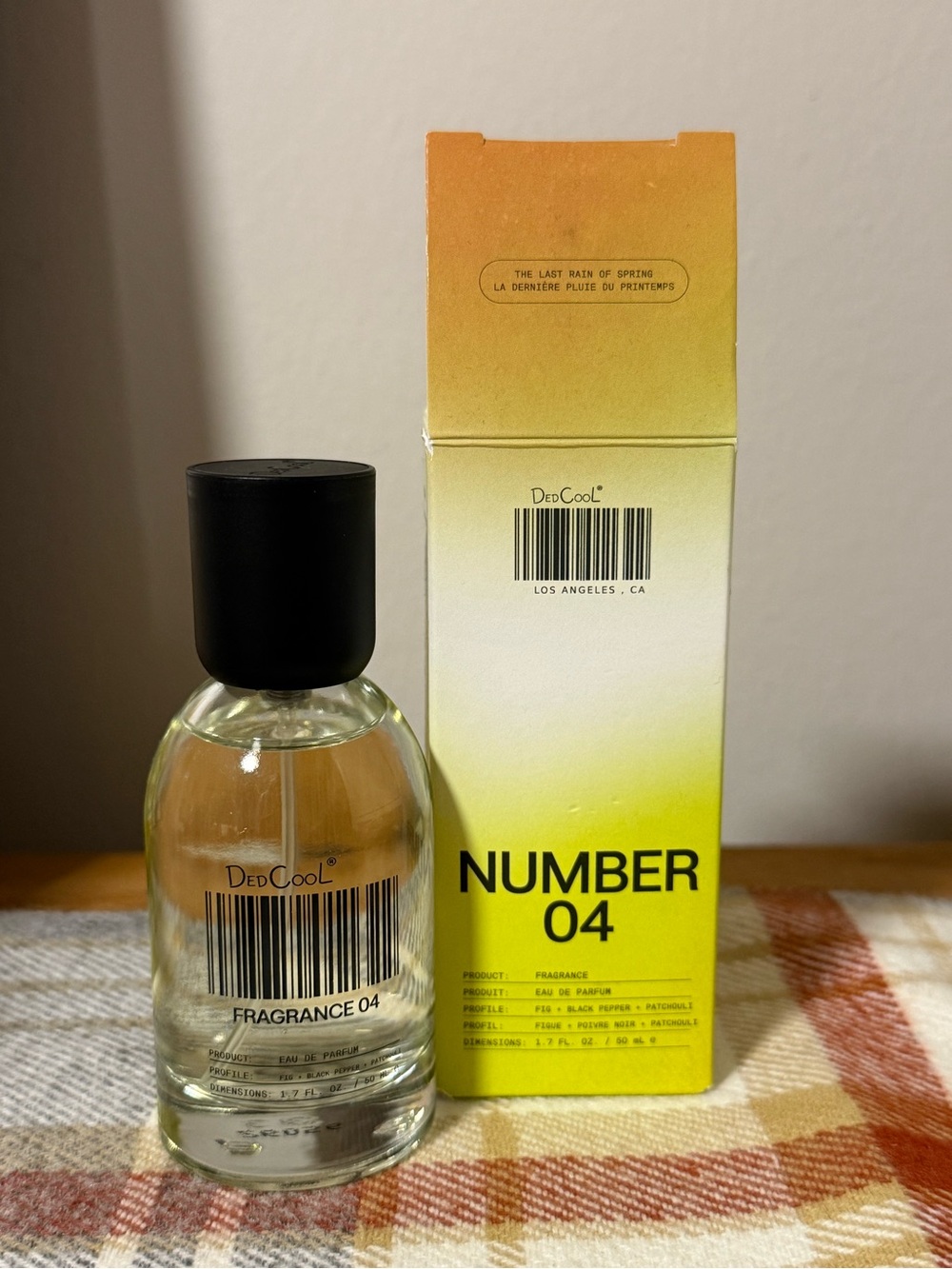 Brand New Dedcool No. 4 Fragrance